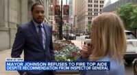Chicago Mayor Brandon Johnson refuses to fire top aide despite recommendation from inspector general over lack of cooperation