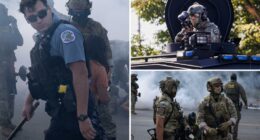 Chicago police ordered to ignore border patrol agents' plea for help while surrounded by angry mob of protesters