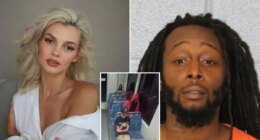 Chilling video shows Iryna Zarutska's cold-blooded accused killer calmly walk off Charlotte train after fatal stabbing