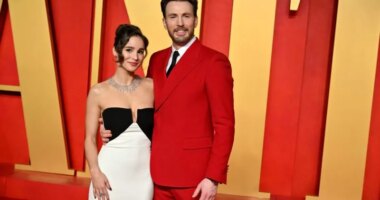 Chris Evans, wife Alba Baptista celebrate arrival of first baby