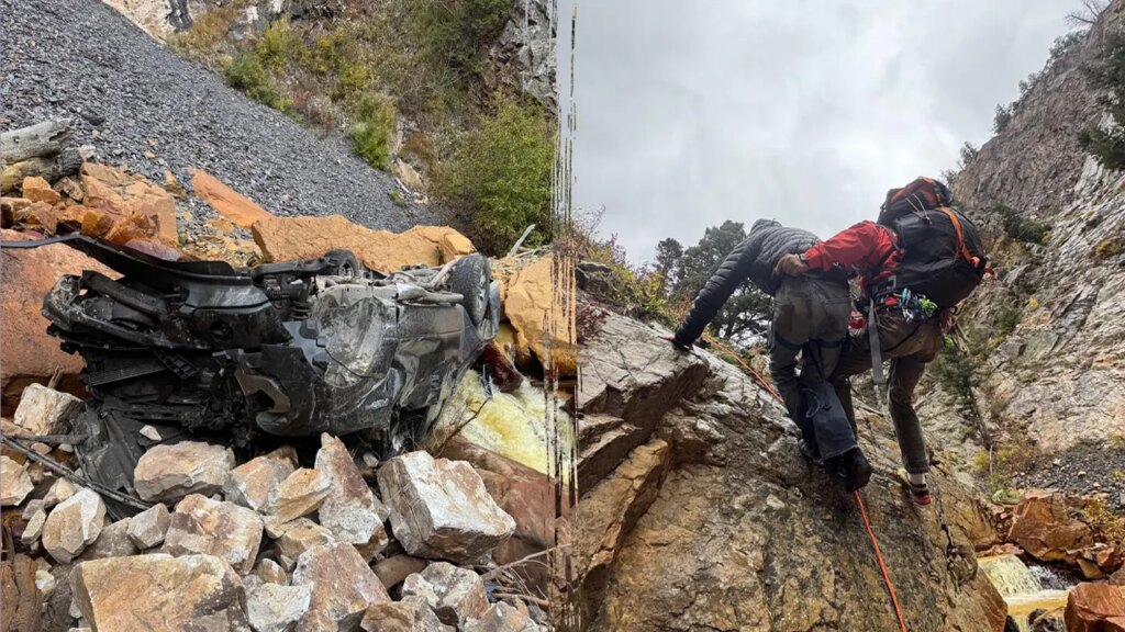 Colorado driver walks away from dangerous 300-foot highway crash with minor injuries: 'A miracle'