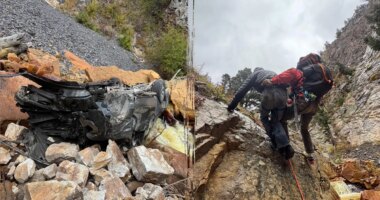 Colorado driver walks away from dangerous 300-foot highway crash with minor injuries: 'A miracle'