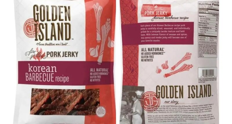 Company recalls 2 million pounds of barbecue pork jerky that may contain metal wire