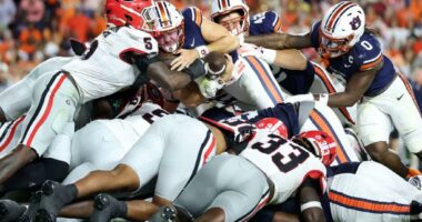 Controversial call in Georgia-Auburn game leaves both fanbases angry