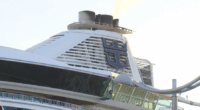 Cruise ship carrying nearly 100 people sick with norovirus docks in Florida