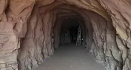 Cult caves of 'prophet' with 85 wives seen for first time