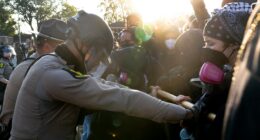 DHS says ICE agents in Chicago suburb 'boxed in by 10 cars' as tensions escalate