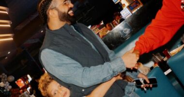 DRAKE AND SOPHIE BRUSSAUX CELEBRATE SON ADONIS’ 8TH BIRTHDAY