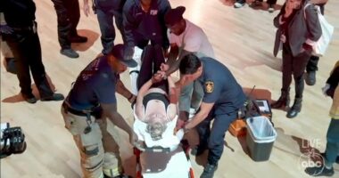 'Dancing with the Stars' week 7: Halloween night scares up shocking injury and another emotional elimination