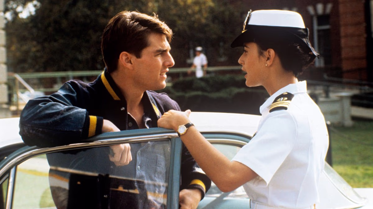 Demi Moore recalls Tom Cruise being 'embarrassed' about her pregnancy before filming A Few Good Men