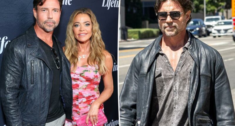 Denise Richards' ex Aaron Phypers fears he'll be 'evicted and homeless' if he's not paid $150K