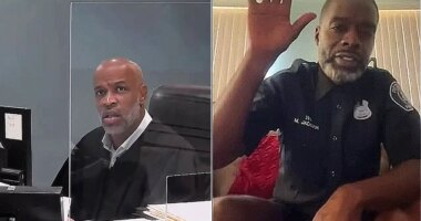 Detroit police officer appears in virtual court hearing in boxers: 'You got some pants on, officer?'