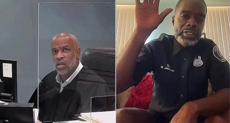 Detroit police officer appears in virtual court hearing in boxers: 'You got some pants on, officer?'