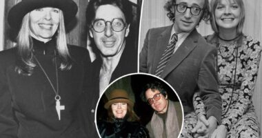 Diane Keaton’s Hollywood dating history: From Woody Allen to Al Pacino
