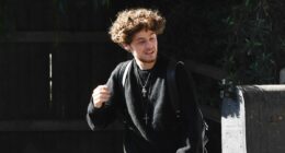 Diane Keaton's grieving son Duke, 25, seen for first time since death
