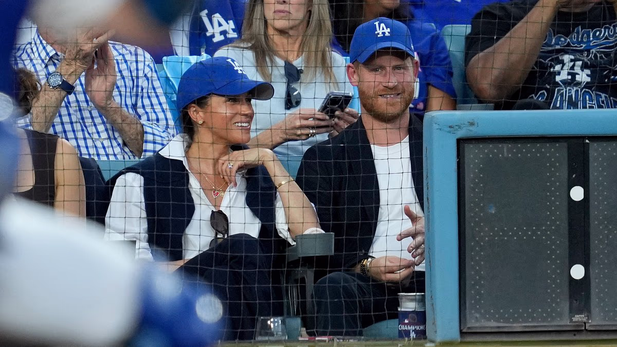 Dodgers' fans furious as Harry and Meghan get royal treatment