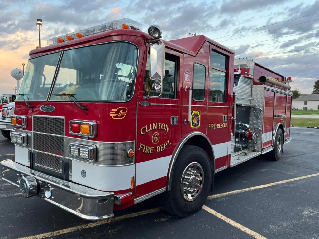 Dog dies, firefighter sent to hospital in pair of Clinton fires; 12 departments called to help