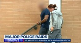 South Australia police raids