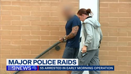 South Australia police raids