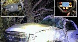 Druken 13-year-old accused of crashing, flipping 'stolen' car during high-speed wrong-way joyride: cops