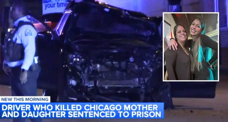 Drunk driver who plowed into mom, daughter hears fate