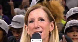 ESPN cuts away as WNBA fans flip off commissioner Cathy Engelbert