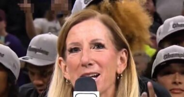 ESPN cuts away as WNBA fans flip off commissioner Cathy Engelbert