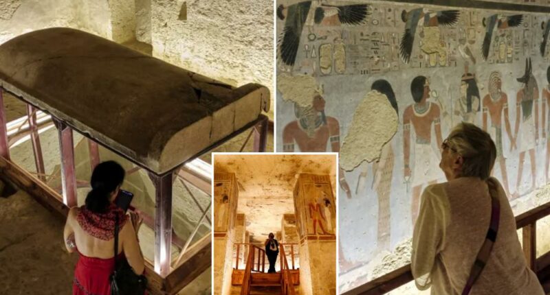 Egypt reopens Amenhotep III’s tomb after over 20 years of renovation