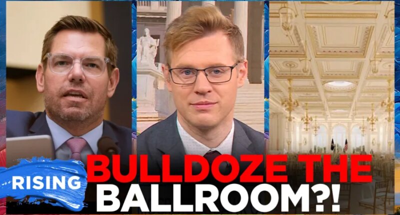 Eric Swalwell says Dems must vow to destroy Trump's ballroom