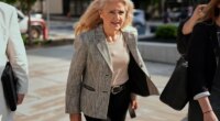 FILE - Former state Rep. Robin Smith arrives at the federal courthouse April 29, 2025, in Nashville, Tenn. (AP Photo/George Walker IV, File)
