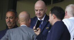 FIFA boss makes appearance on 'Peace 2025' stage in Egypt