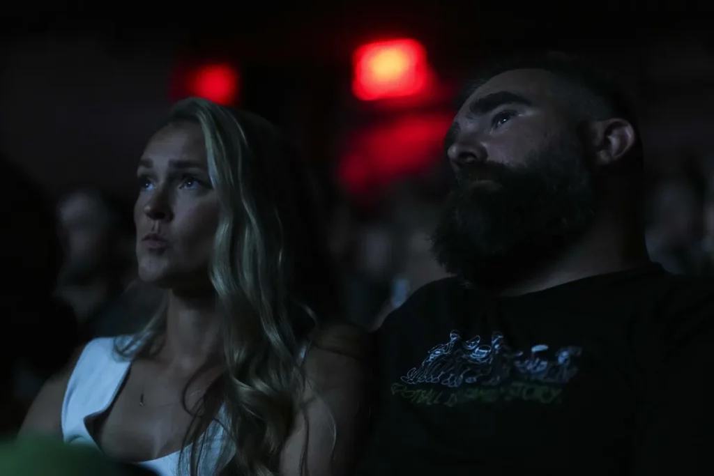 Fans Weigh in After Kylie Kelce Offers a Glimpse of the Couple's Youngest