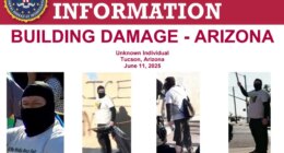 Feds seek 'agitator' accused of damaging Arizona ICE building