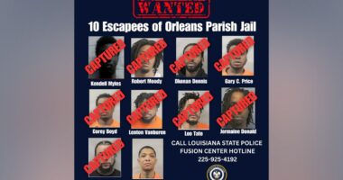 Final New Orleans jail escapee Derrick Groves taken into custody after five-month manhunt
