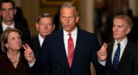 Five Senate Democrats the GOP is trying to flip on government funding