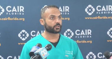 Florida doctor detained by Israel during aid mission to Gaza describes experience