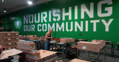 Food banks are preparing for a surge as federal food aid could be paused in the government shutdown