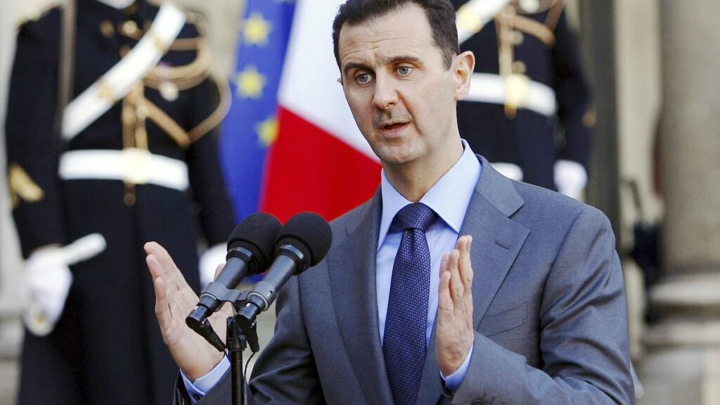 Former Syrian president Bashar Assad 'is hospitalised by poisoning'