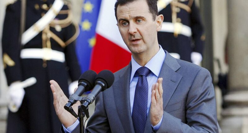 Former Syrian president Bashar Assad 'is hospitalised by poisoning'