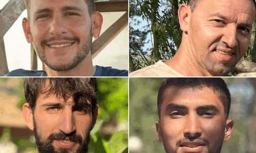 Four dead hostages returned to Israel with psalm and flag ceremony