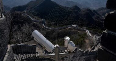 From beaches to ski slopes, how cameras keep watch all over China