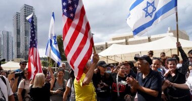 From grief to gratitude: Trump praised as Israelis celebrate Hamas hostage deal in Tel Aviv
