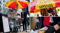 Furloughed IRS lawyer achieves childhood dream of operating hotdog cart