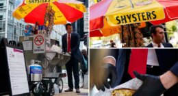 Furloughed IRS lawyer achieves childhood dream of operating hotdog cart