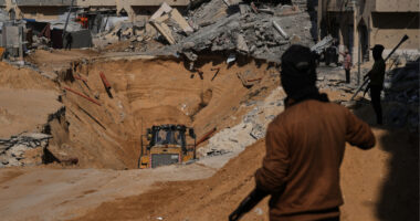 Gaza ceasefire update: Israel strikes Gaza after it says Hamas attacked across ceasefire line