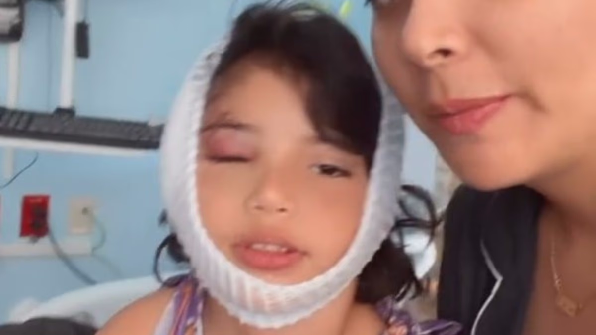 Girl, 8, mauled by neighbor's pit bull as she walked home from school