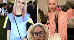 Grimes divides fans with ‘novel’ new face tattoo: ‘So confused’