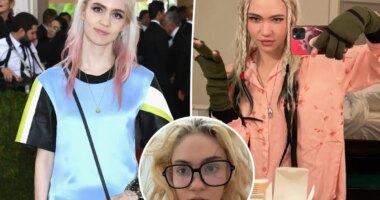 Grimes divides fans with ‘novel’ new face tattoo: ‘So confused’