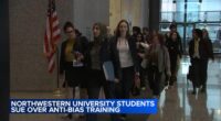 Group faces loss of Northwestern University student status for refusing mandatory anti-bias training, which mentions Israel