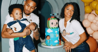 Halley Bailey, DDG, and Halo. HALLE BAILEY/INSTAGRAM